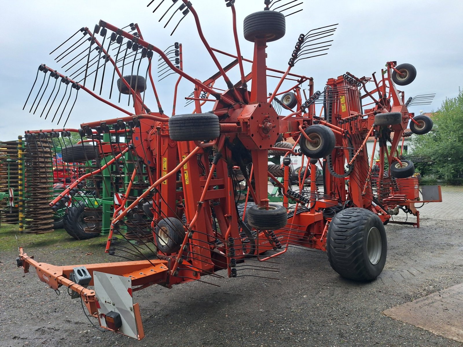 Schwader Türe ait Kuhn GA15021, Gebrauchtmaschine içinde Meerane (resim 3)