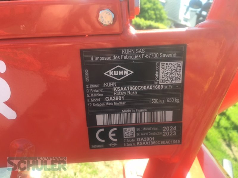 Schwader typu Kuhn GA3901, Neumaschine v St. Märgen (Obrázek 5)