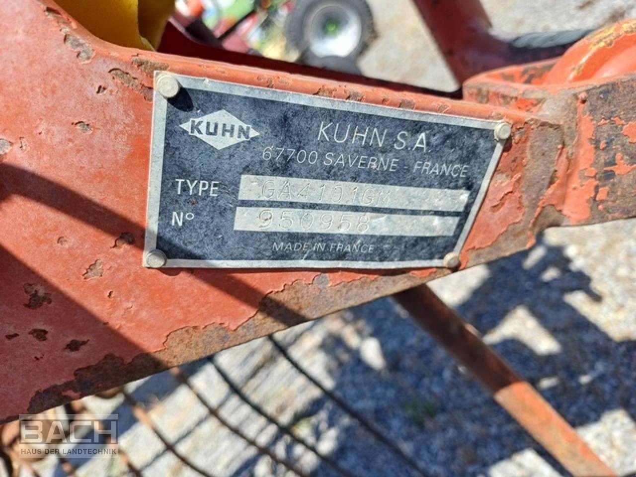 Schwader typu Kuhn GA401 GM, Gebrauchtmaschine v Boxberg-Seehof (Obrázek 5)