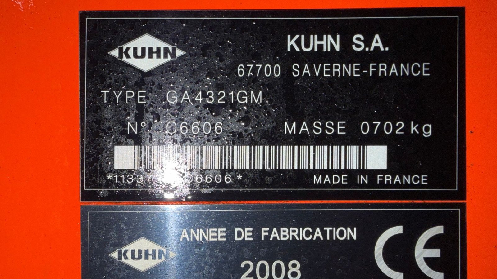 Schwader typu Kuhn GA4321GM, Gebrauchtmaschine w Gjerlev J. (Zdjęcie 5)