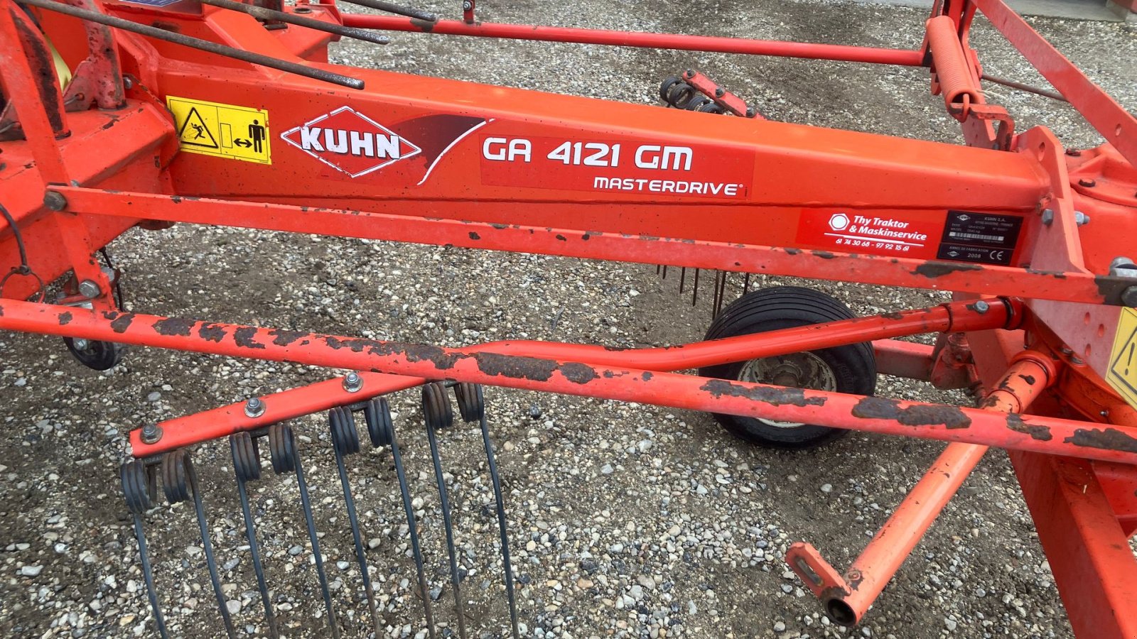 Schwader tipa Kuhn GA4521, Gebrauchtmaschine u Thisted (Slika 3)