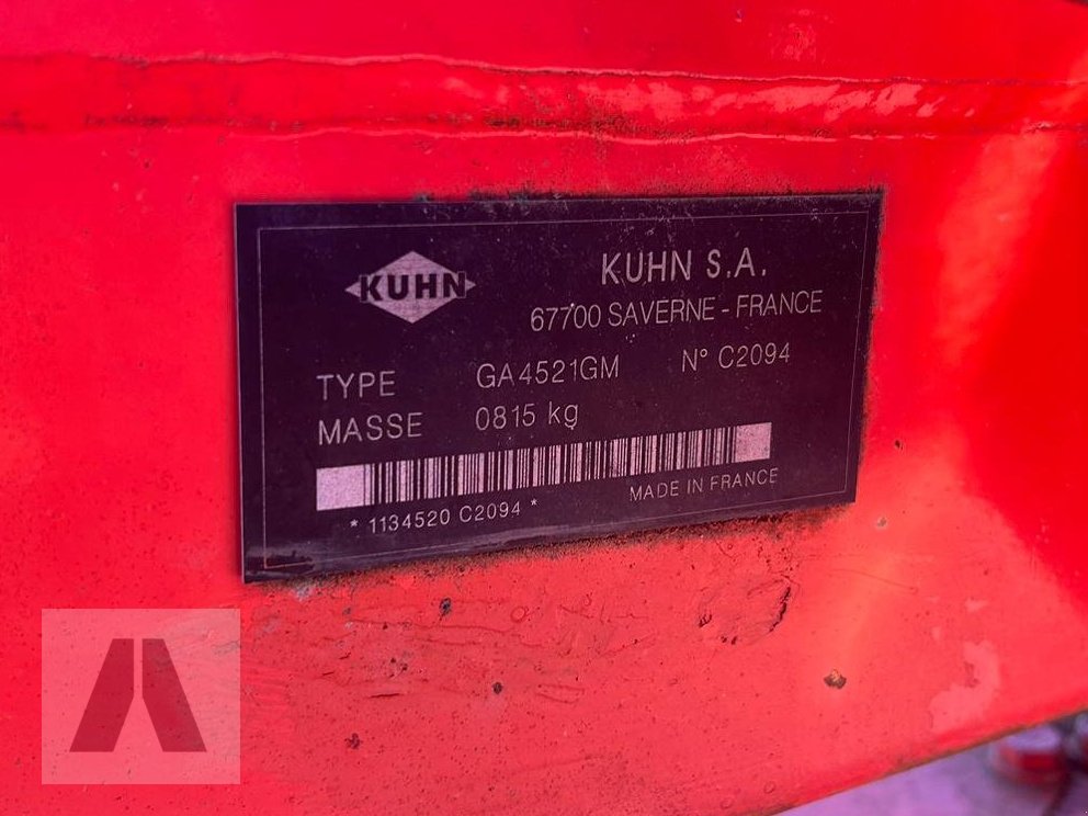 Schwader tipa Kuhn GA4521, Gebrauchtmaschine u Regensburg (Slika 12)