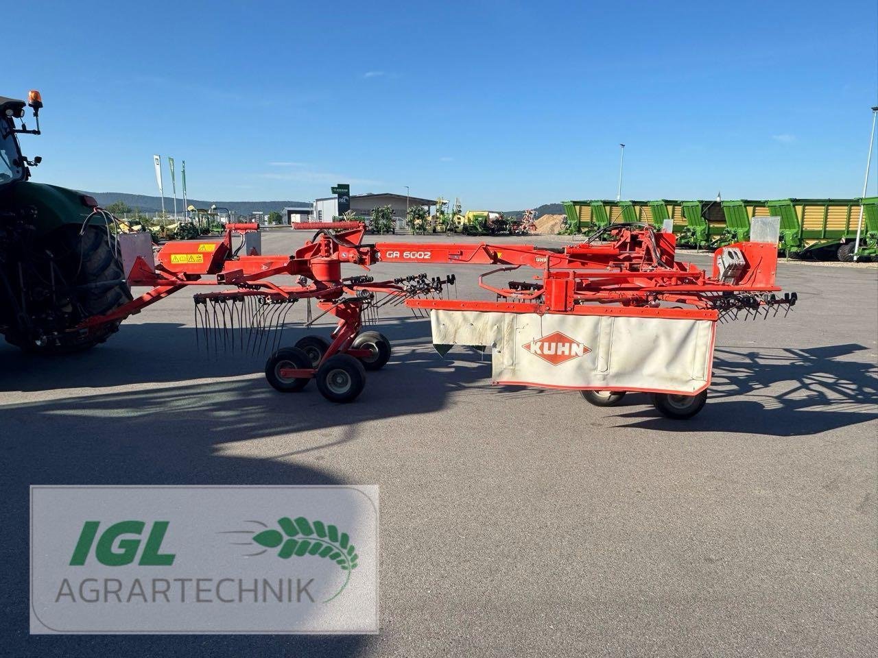 Schwader Türe ait Kuhn GA6002, Gebrauchtmaschine içinde Nabburg (resim 1)