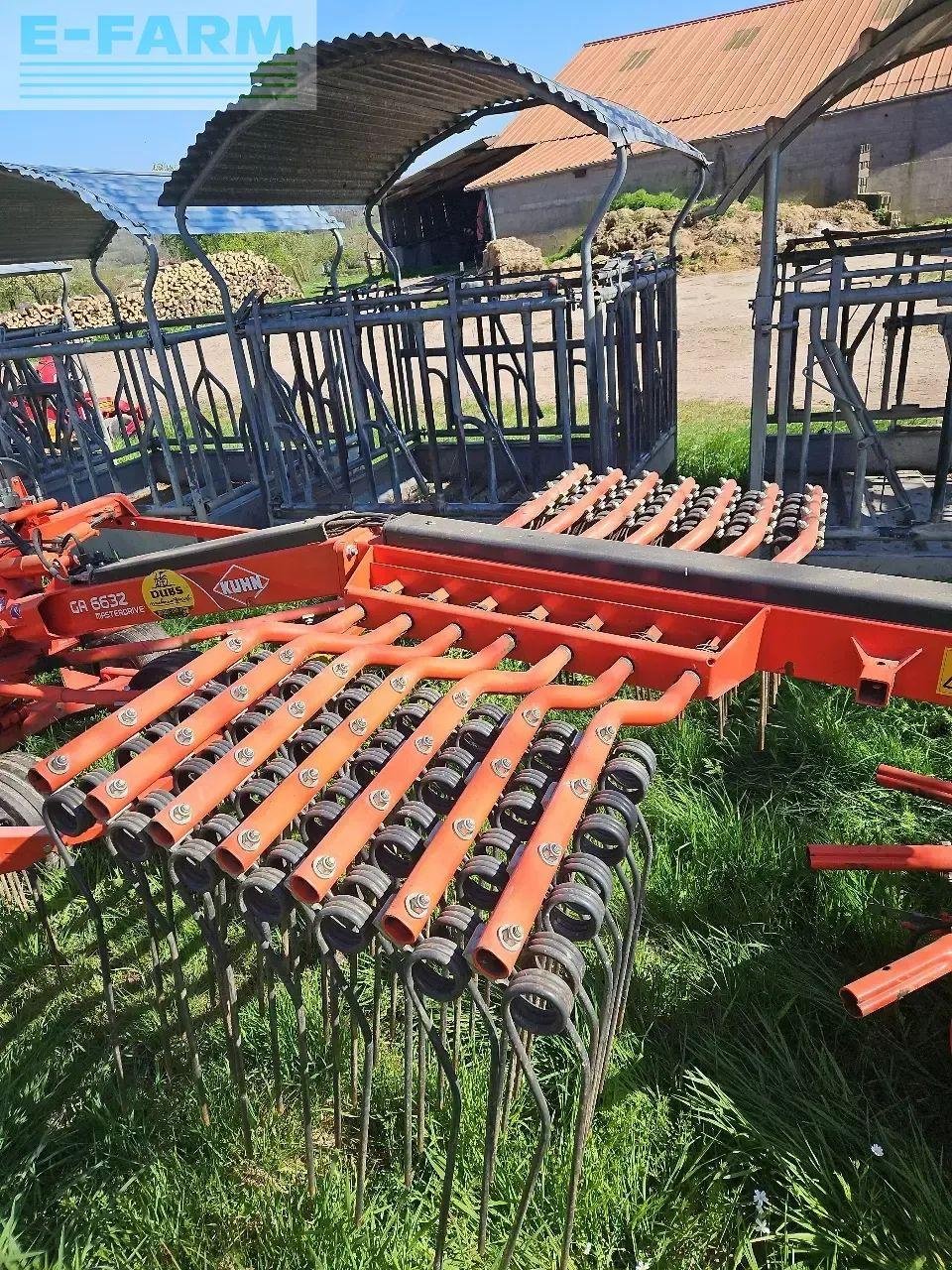 Schwader Türe ait Kuhn ga6632 masterdrive, Gebrauchtmaschine içinde CHAUVONCOURT (resim 8)