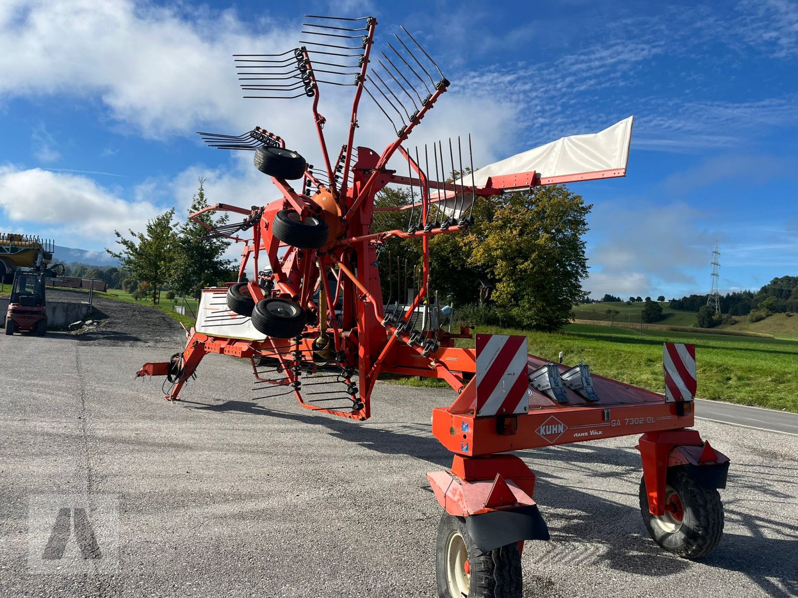 Schwader des Typs Kuhn GA7302DL, Gebrauchtmaschine in Antdorf (Bild 11)