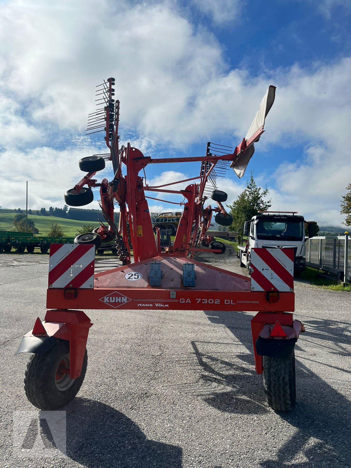 Schwader des Typs Kuhn GA7302DL, Gebrauchtmaschine in Antdorf (Bild 12)