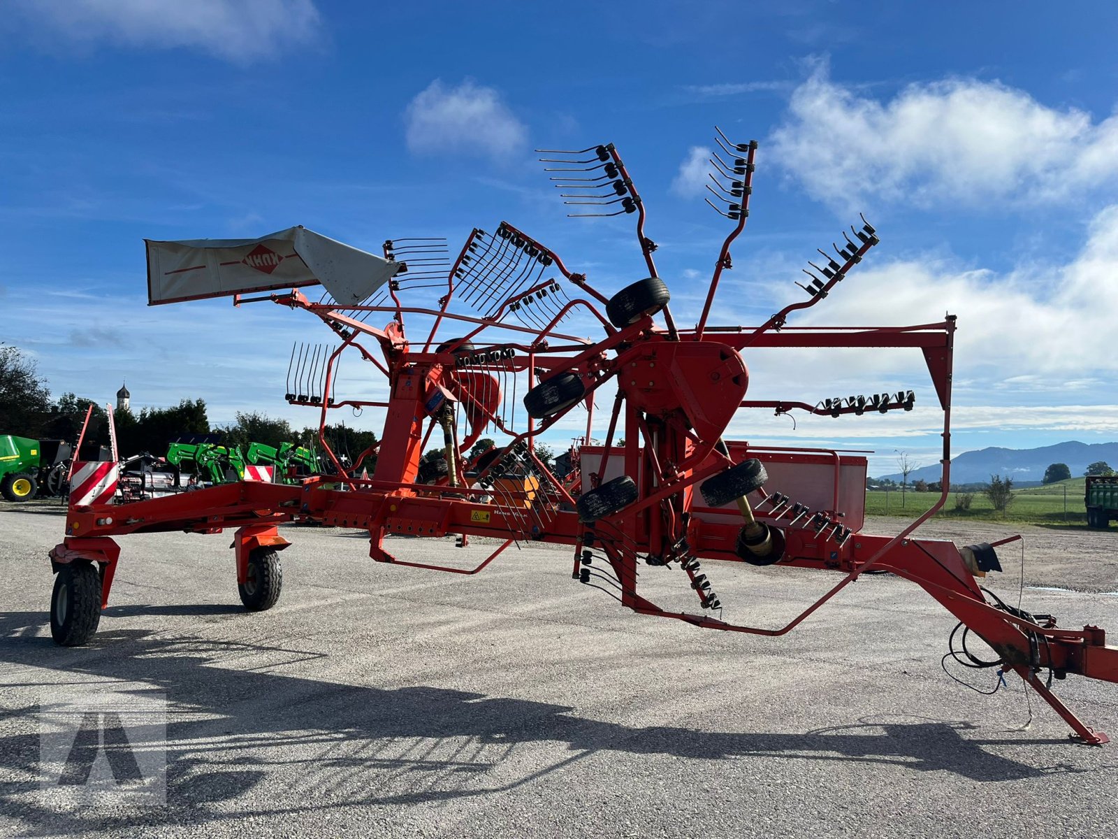 Schwader des Typs Kuhn GA7302DL, Gebrauchtmaschine in Antdorf (Bild 15)