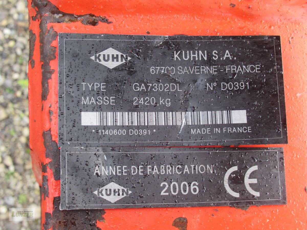 Schwader του τύπου Kuhn GA7302DL, Gebrauchtmaschine σε Kaumberg (Φωτογραφία 4)