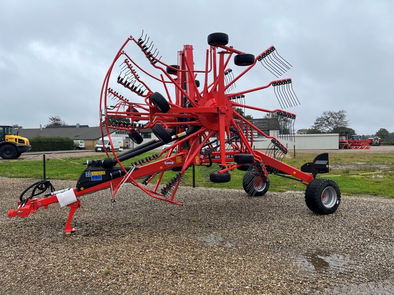 Schwader tipa Kuhn GA9531 +, Gebrauchtmaschine u Rødding (Slika 1)