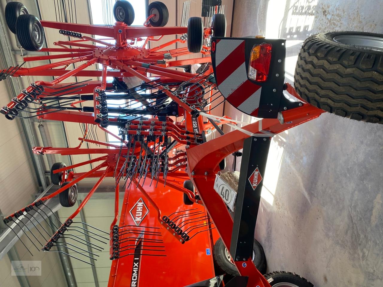 Schwader του τύπου Kuhn GA9531+, Neumaschine σε Eslohe–Bremke (Φωτογραφία 2)