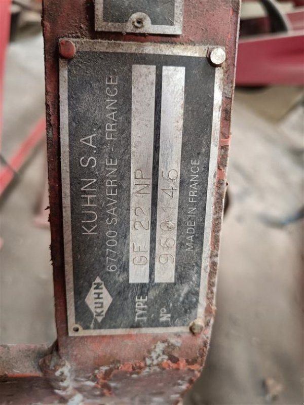 Schwader del tipo Kuhn GF 22 NP, 2 Rotors vender, Gebrauchtmaschine In Egtved (Immagine 4)