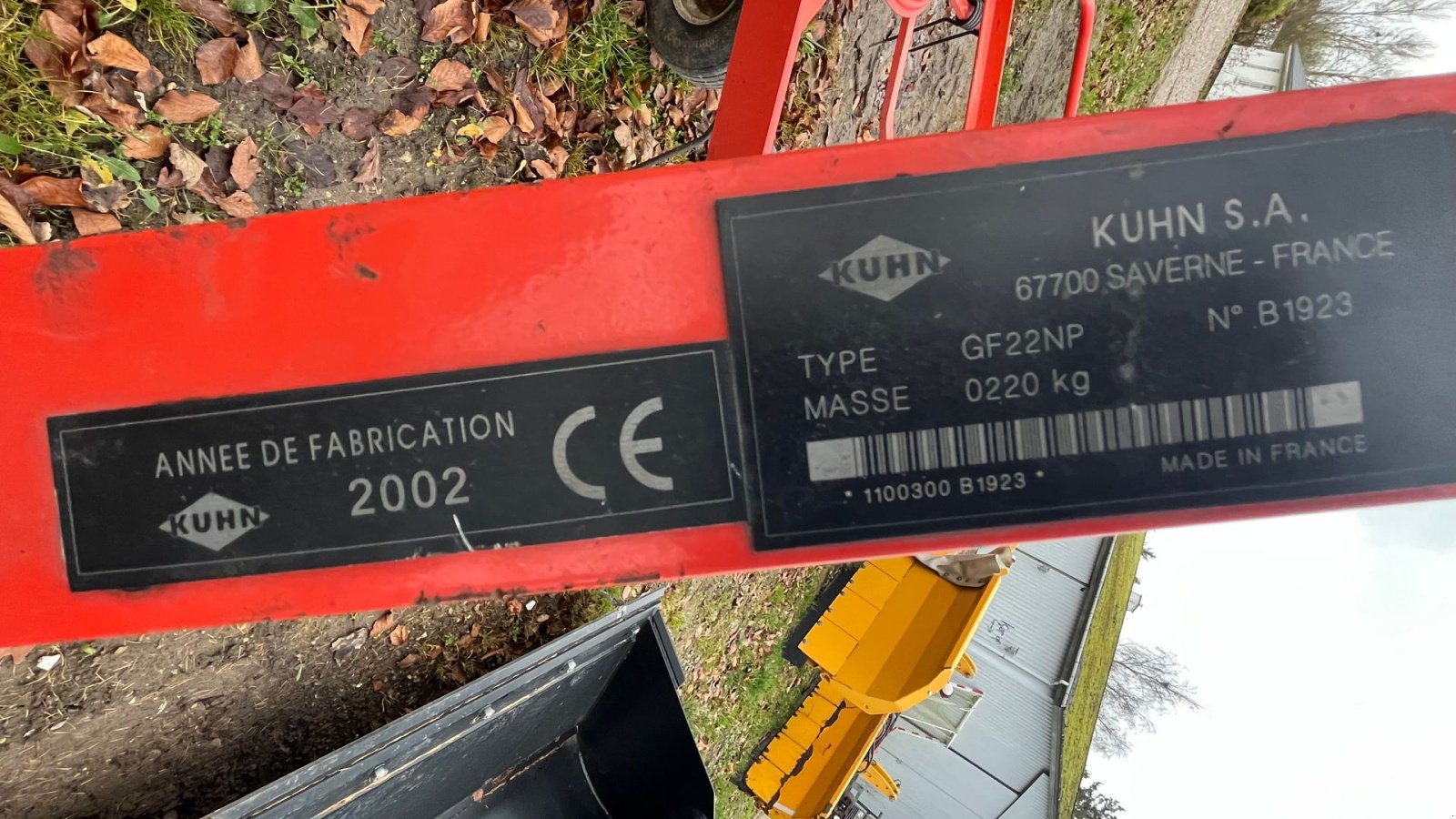Schwader от тип Kuhn GF 22 NP, Gebrauchtmaschine в Ringsted (Снимка 3)