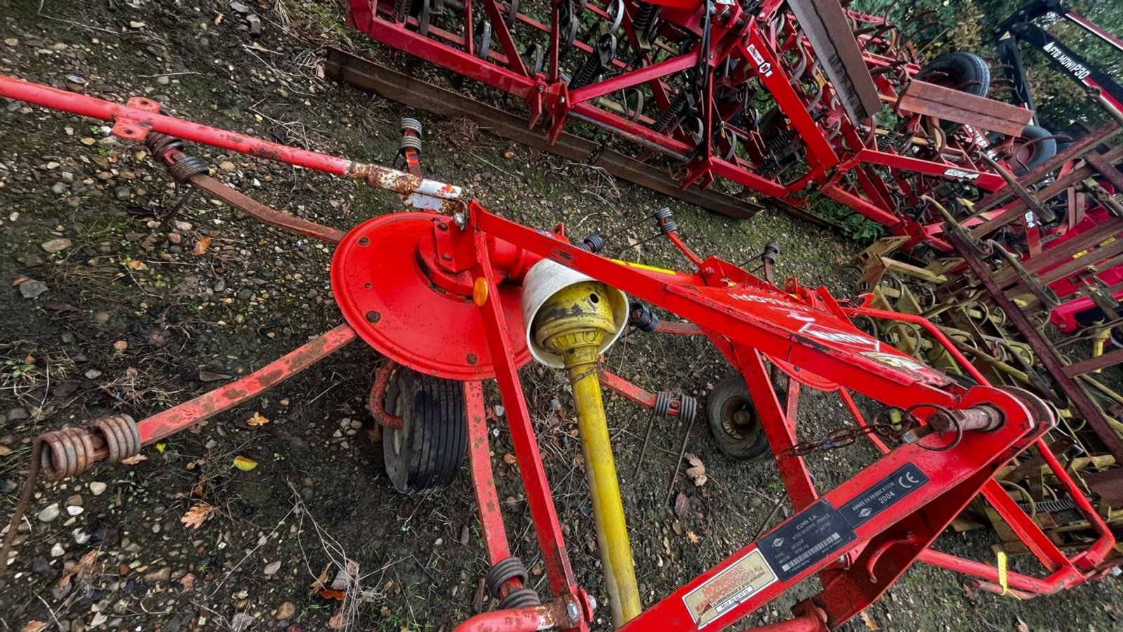 Schwader des Typs Kuhn GF22NP, Gebrauchtmaschine in Bredsten (Bild 4)