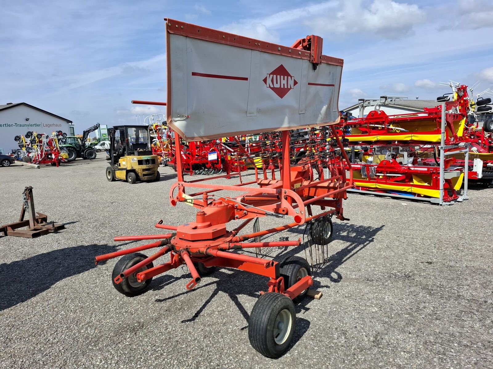 Schwader Türe ait Kuhn Schwader / Masterdrive, Gebrauchtmaschine içinde Gundertshausen (resim 3)