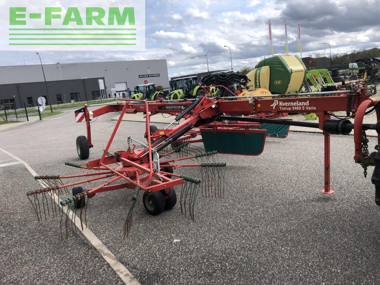 Schwader типа Kverneland andaineur, Gebrauchtmaschine в AILLAS (33 - GIRONDE) (Фотография 5)