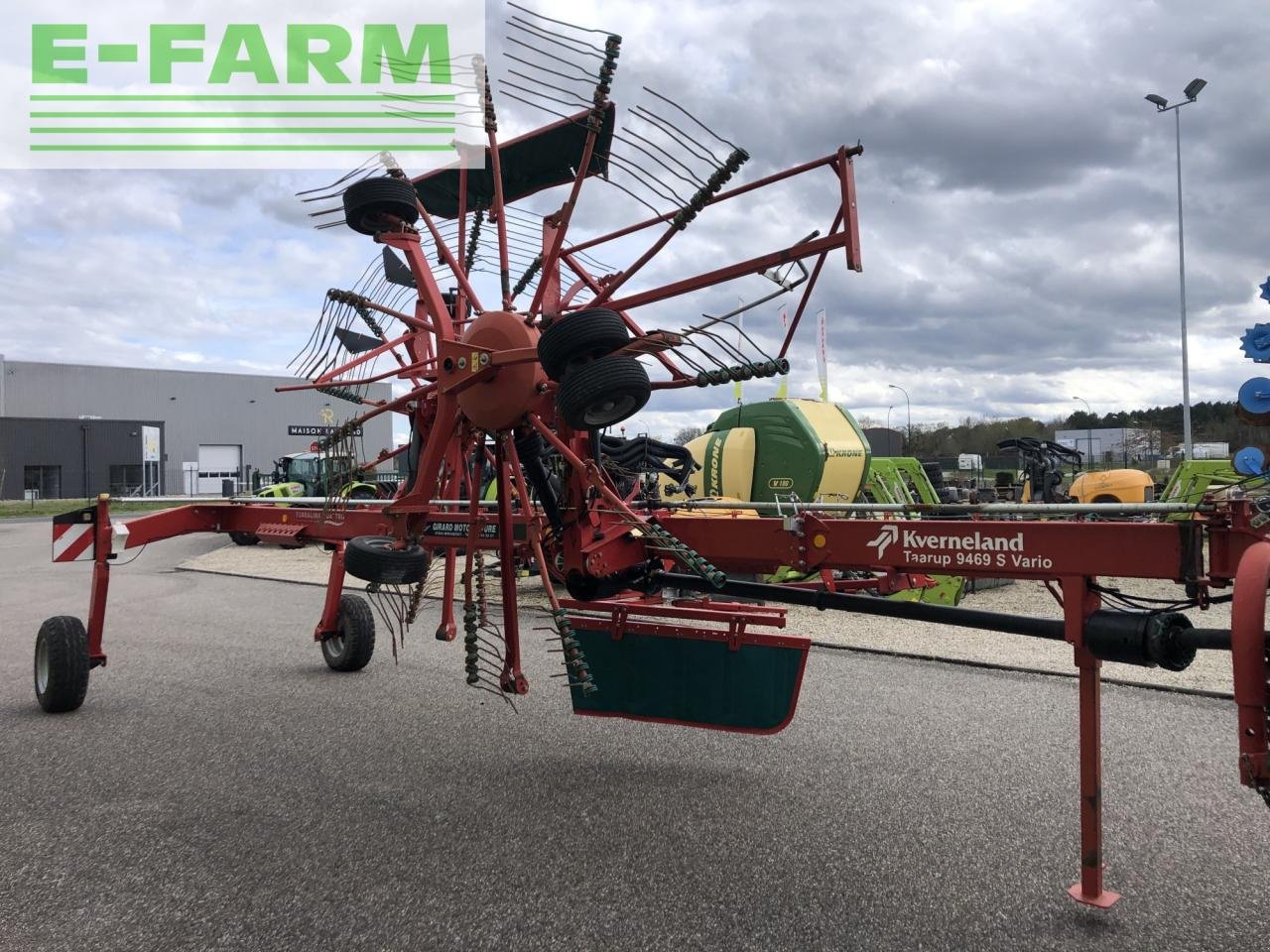 Schwader типа Kverneland andaineur, Gebrauchtmaschine в AILLAS (33 - GIRONDE) (Фотография 13)