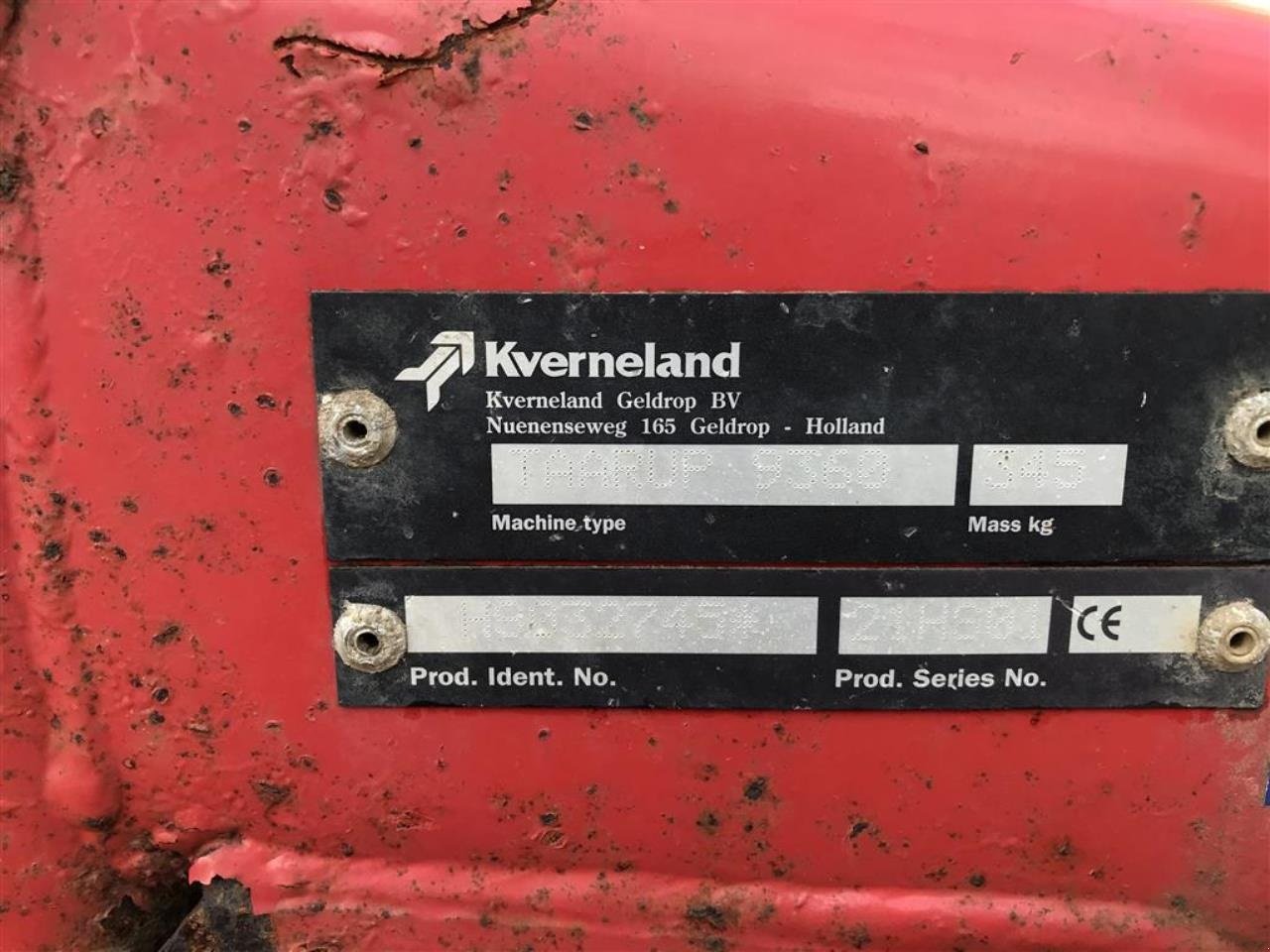 Schwader типа Kverneland TAARUP 9360, Gebrauchtmaschine в Kolding (Фотография 4)