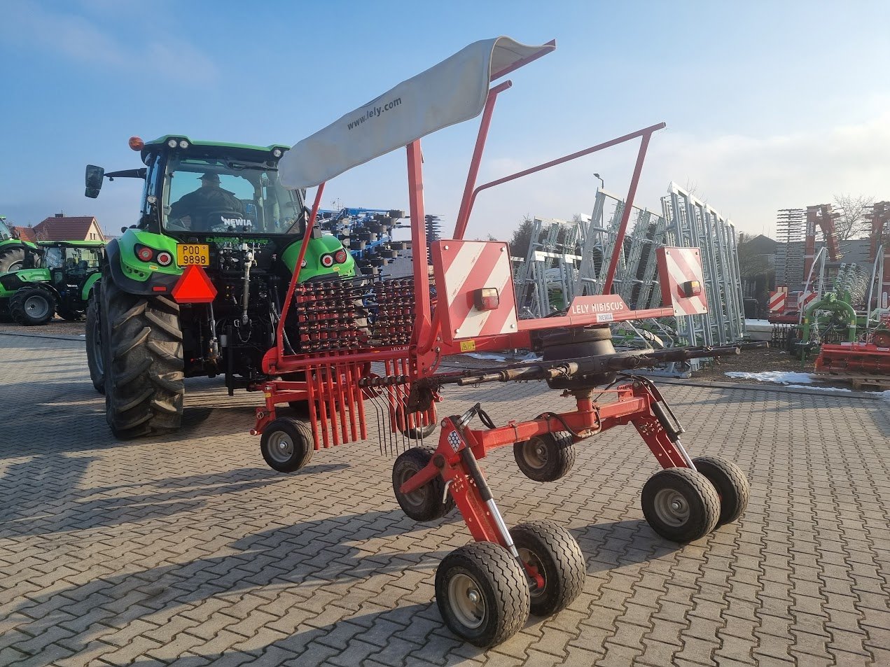 Schwader of the type Lely Hibiscus 485 P, Gebrauchtmaschine in Stankov (Picture 3)