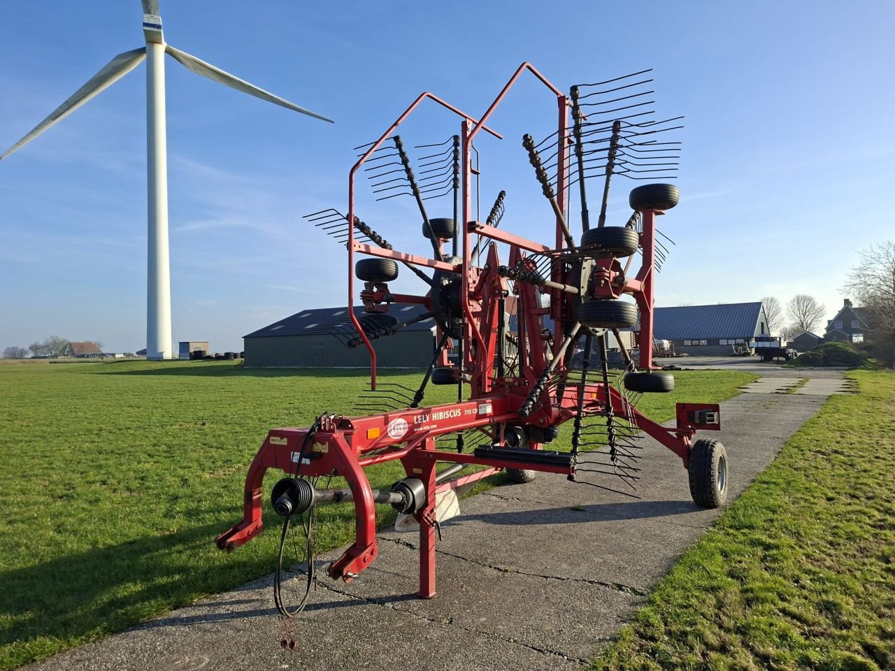 Schwader van het type Lely Hibiscus 715 CD, Gebrauchtmaschine in It Heidenskip (Foto 1)