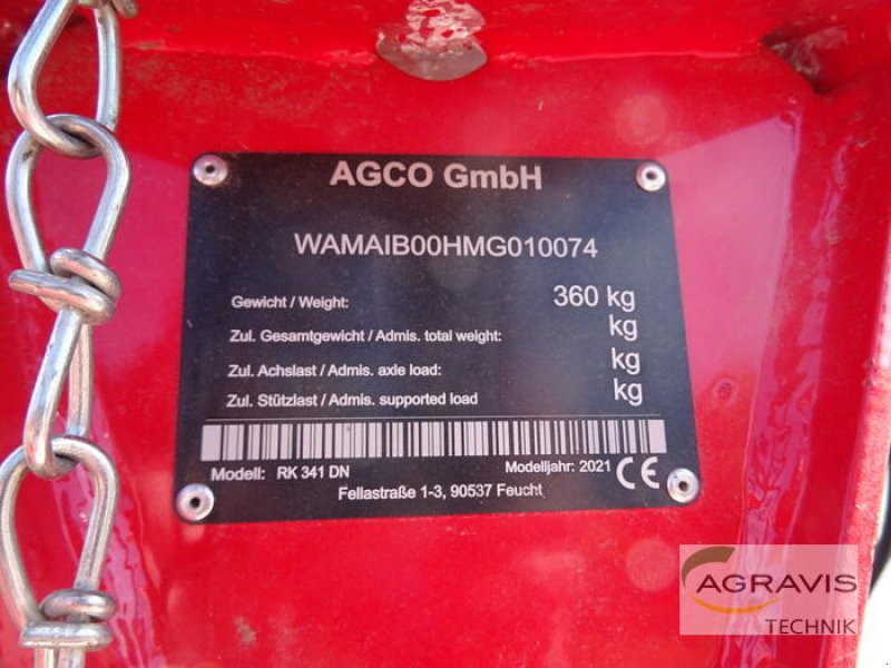 Schwader tipa Massey Ferguson MF RK 341 DN, Gebrauchtmaschine u Uelzen (Slika 5)