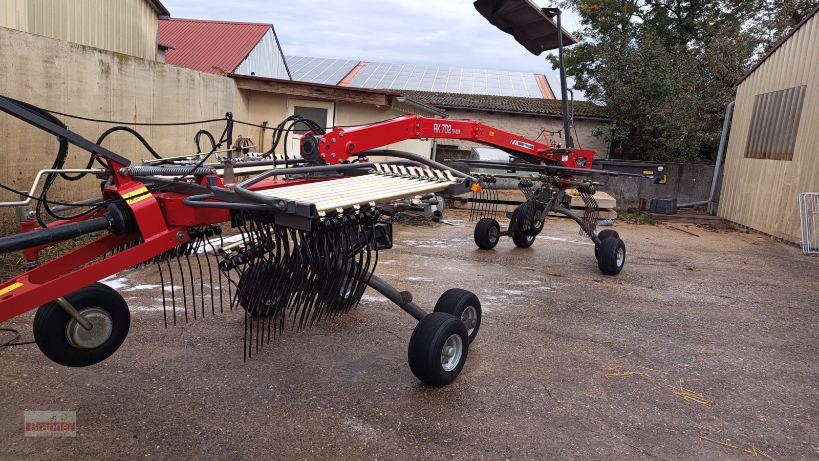 Schwader des Typs Massey Ferguson RK 702 TR-SDX, Gebrauchtmaschine in Titting (Bild 3)