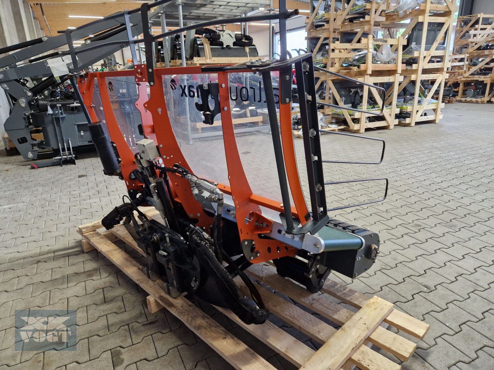 Schwader Türe ait MDB SM 175 Pick-Up-Schwader für Mähraupe /Funkraupe-Vorführgerät-, Gebrauchtmaschine içinde Schmallenberg (resim 4)