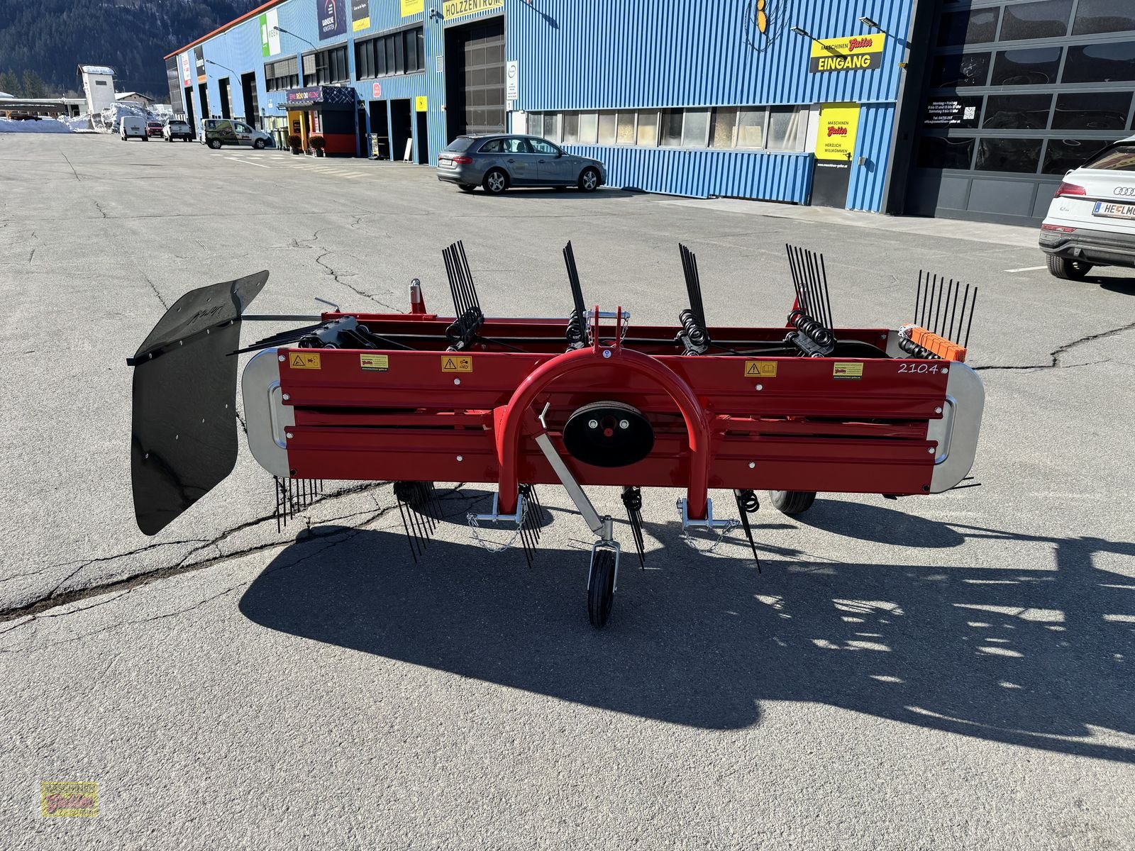 Schwader of the type Molon 210-4 Bandrechen zu Aebi/Carraro/Reform, Neumaschine in Kötschach (Picture 9)