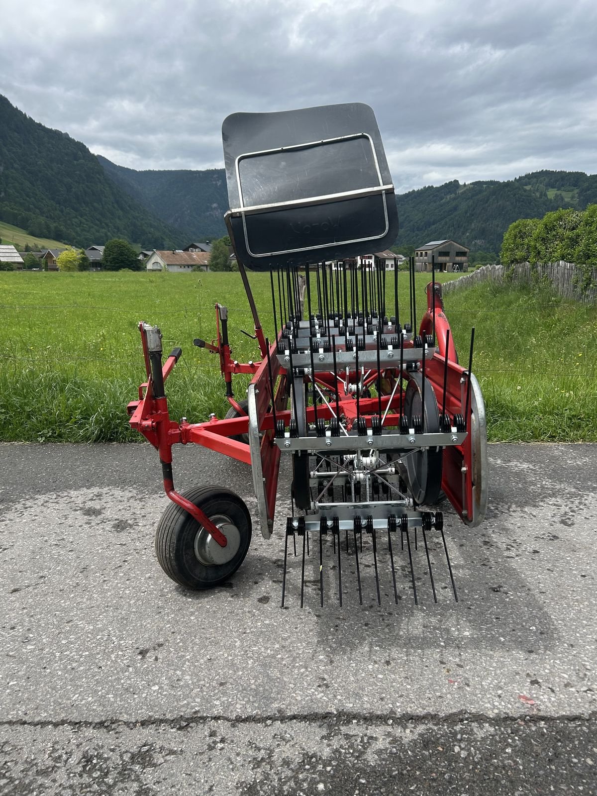 Schwader des Typs Molon 230/5 Aebi, Gebrauchtmaschine in Bezau (Bild 11)