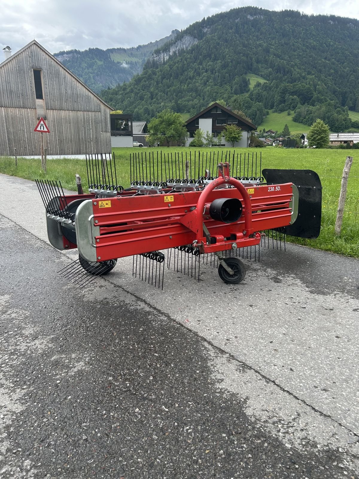 Schwader des Typs Molon 230/5 Aebi, Gebrauchtmaschine in Bezau (Bild 12)