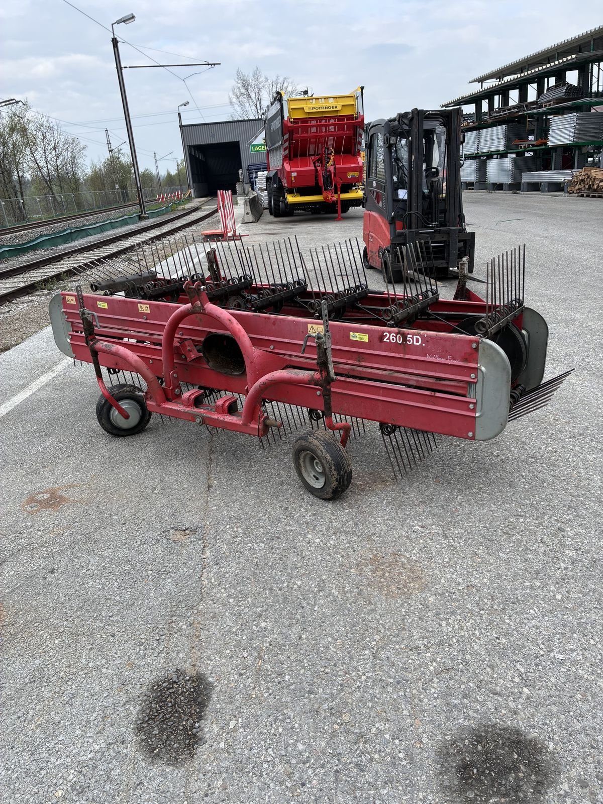 Schwader van het type Molon 260.5, Gebrauchtmaschine in Bergheim (Foto 6)