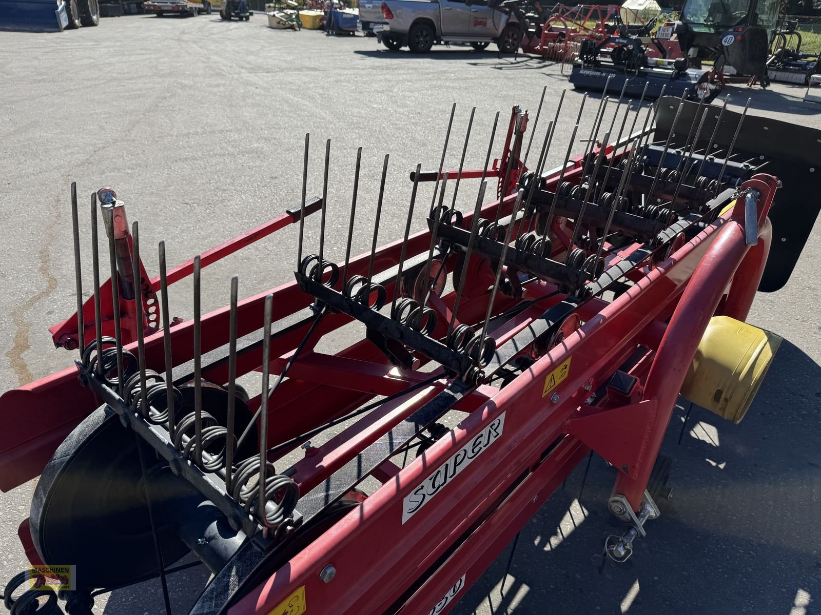 Schwader typu Molon Super 230/4 Bandrechen in top Zustand, Gebrauchtmaschine v Kötschach (Obrázek 13)