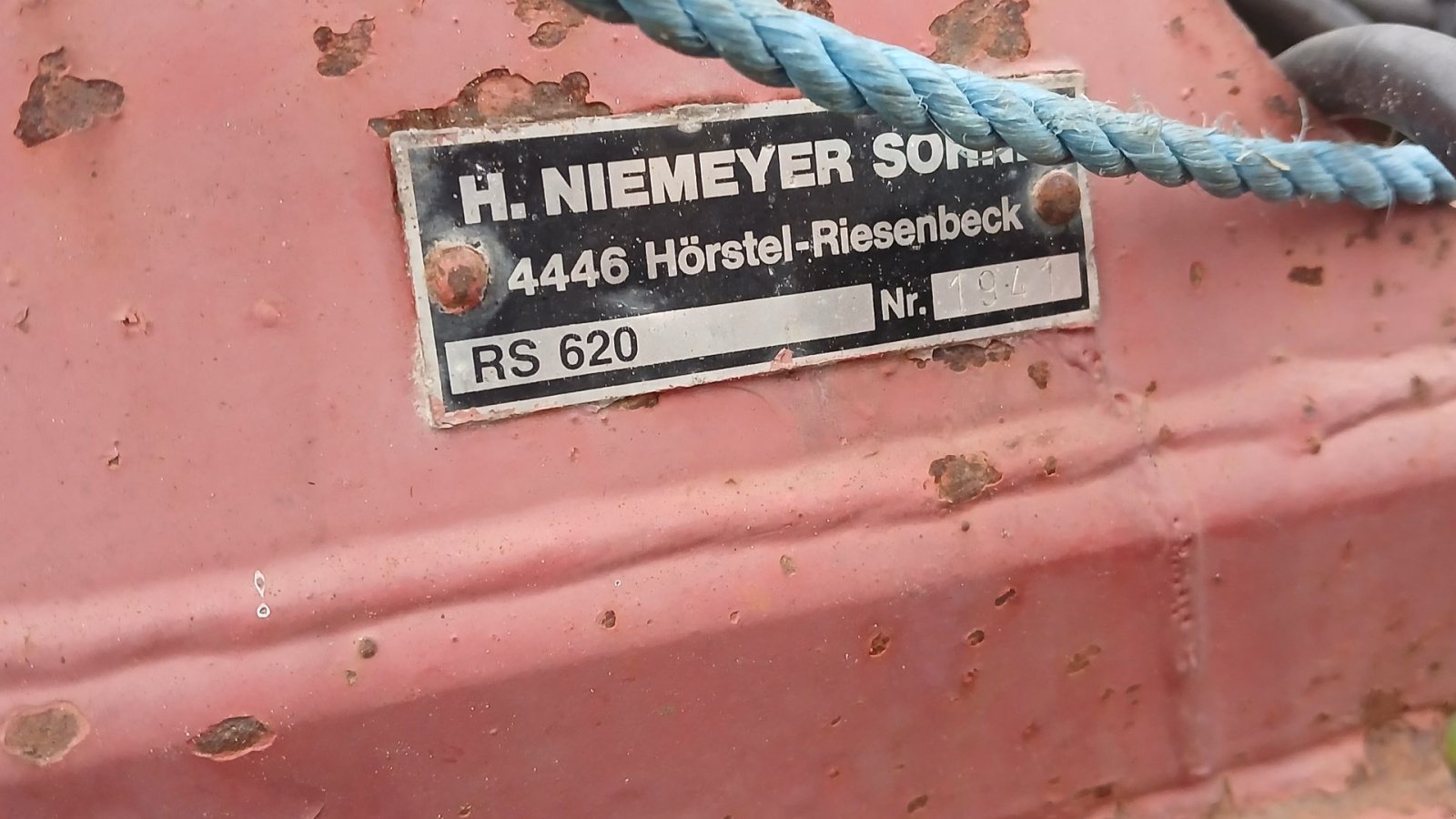 Schwader des Typs Niemeyer RS 620 H. Niemeyer Söhne RS 620, Gebrauchtmaschine in Horsens (Bild 4)