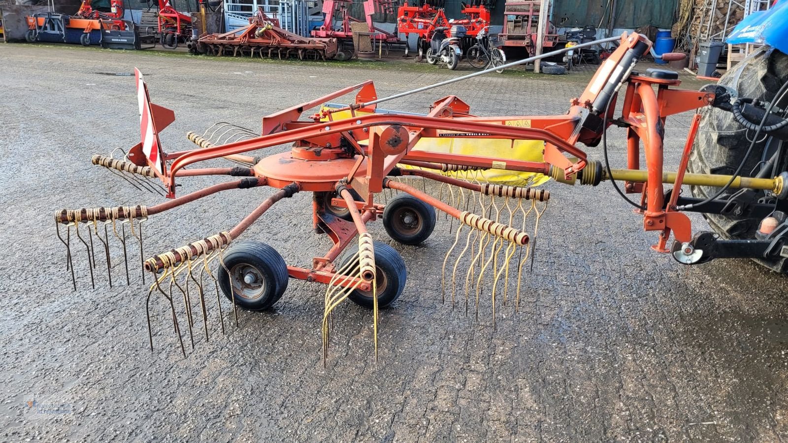 Schwader typu Niemeyer Twin 395-DH, Gebrauchtmaschine w Altenberge (Zdjęcie 8)