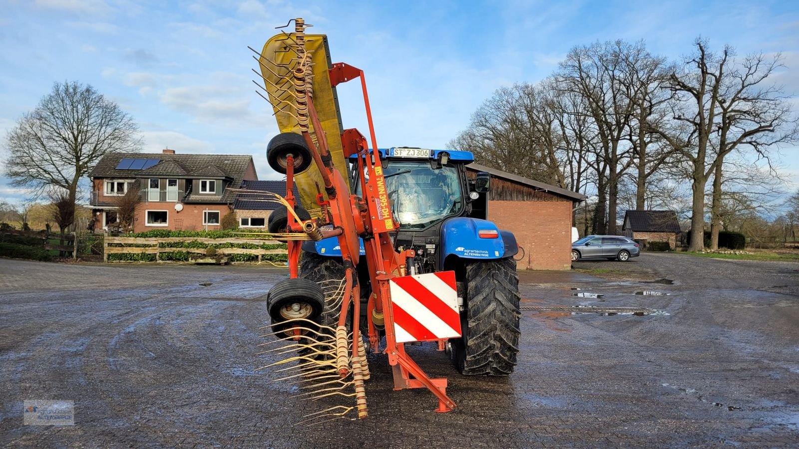 Schwader typu Niemeyer Twin 395-DH, Gebrauchtmaschine w Altenberge (Zdjęcie 11)