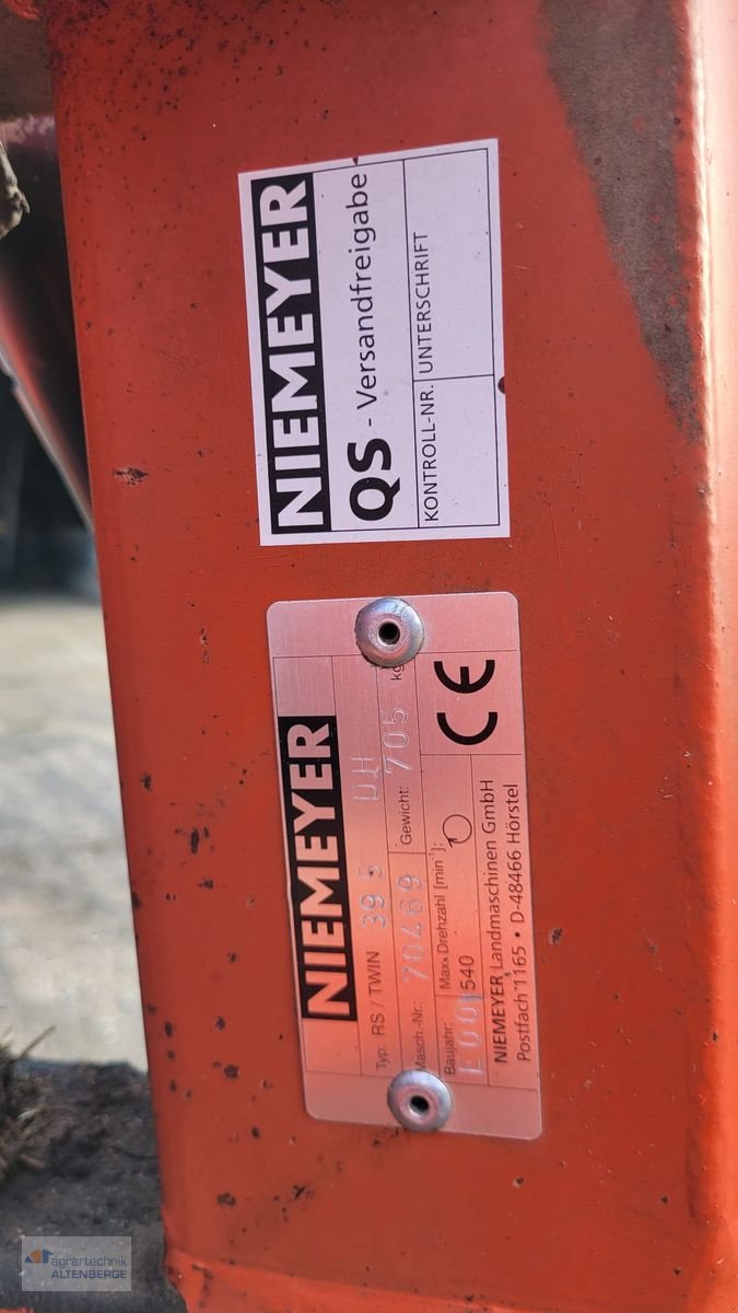 Schwader typu Niemeyer Twin 395-DH, Gebrauchtmaschine w Altenberge (Zdjęcie 5)