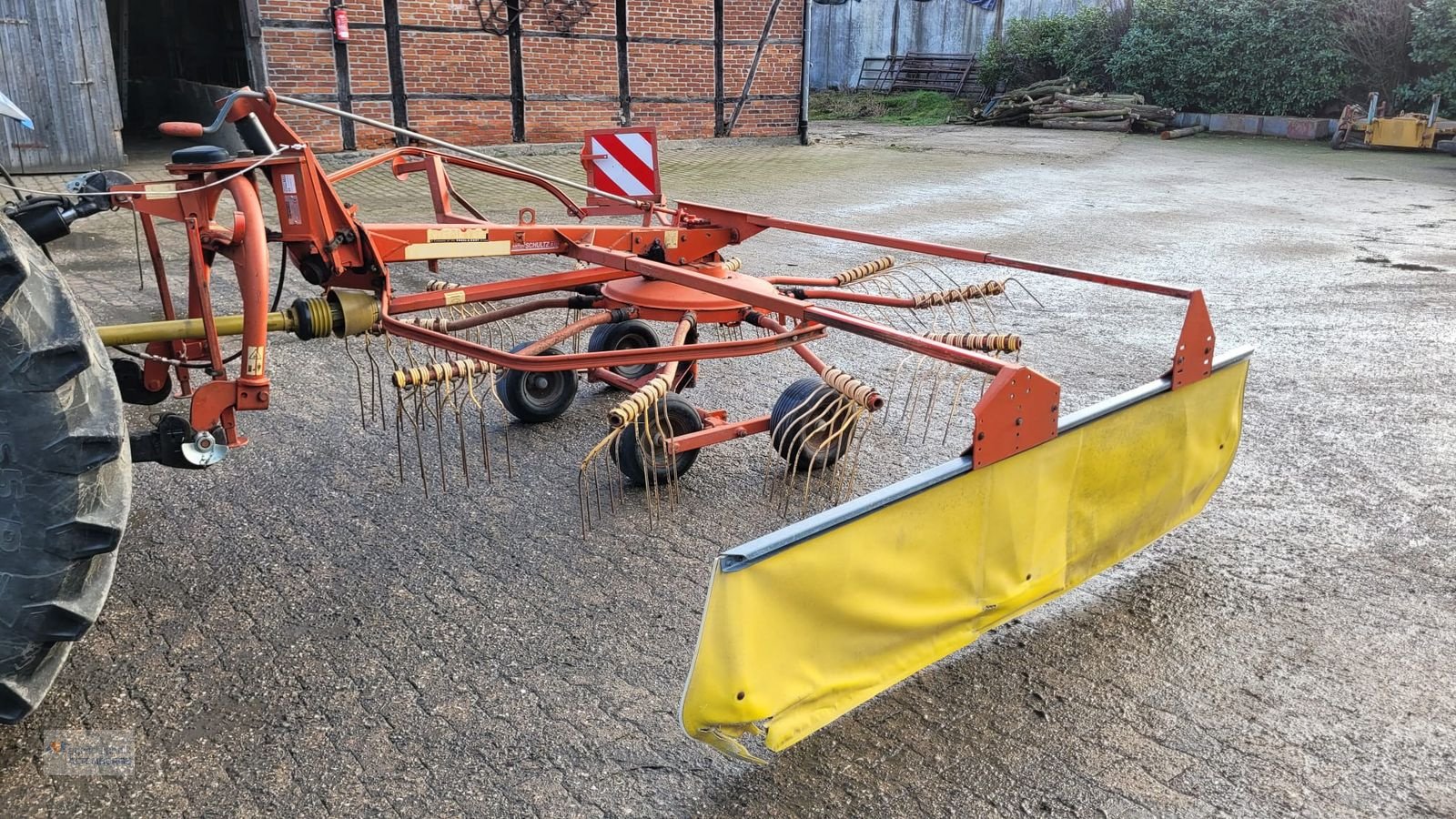 Schwader typu Niemeyer Twin 395-DH, Gebrauchtmaschine w Altenberge (Zdjęcie 7)