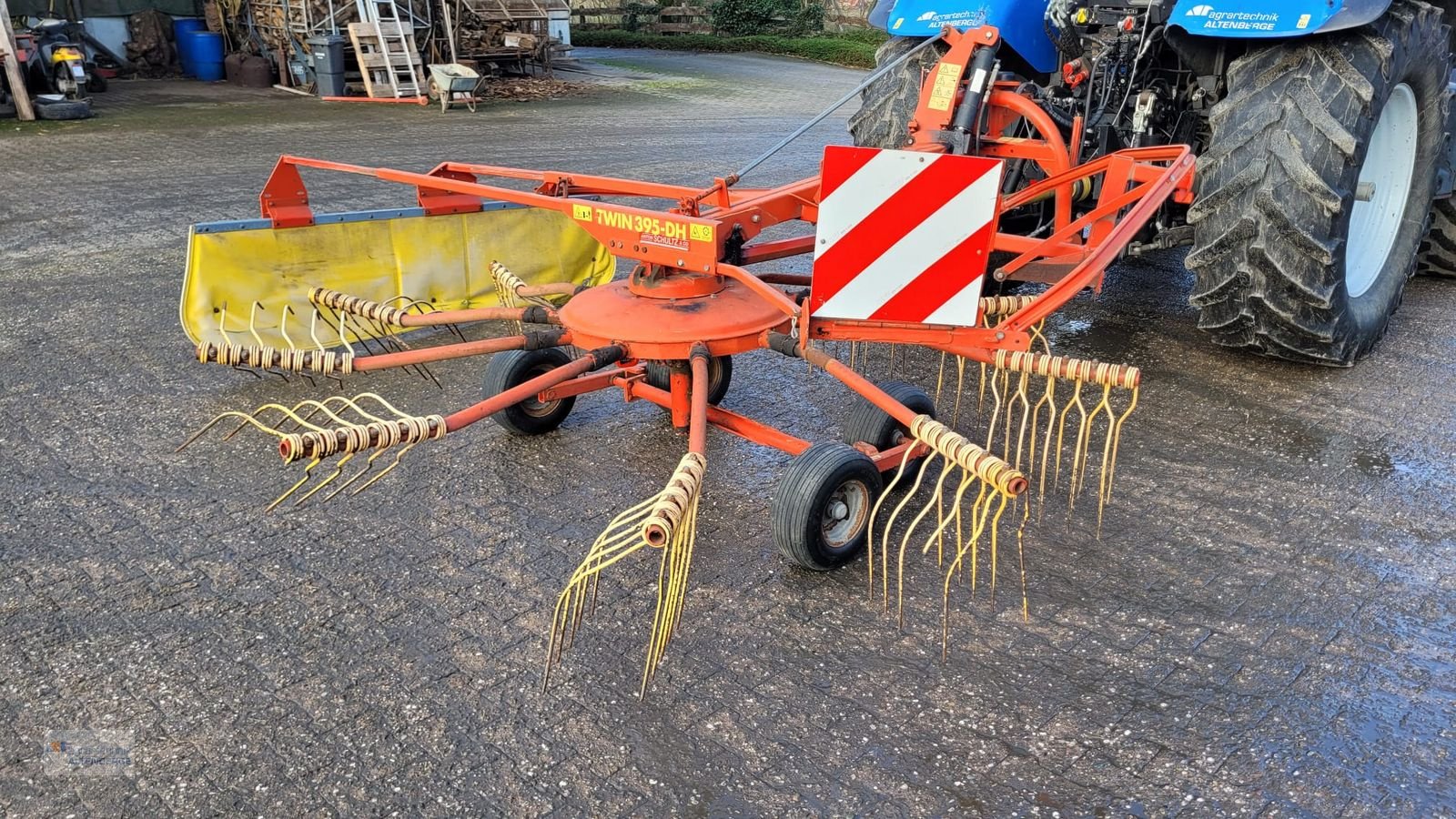 Schwader typu Niemeyer Twin 395-DH, Gebrauchtmaschine w Altenberge (Zdjęcie 3)