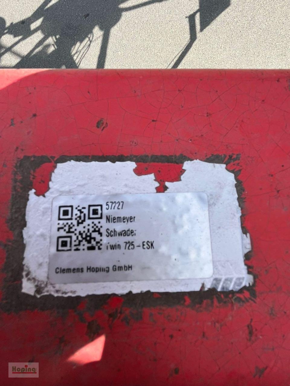 Schwader typu Niemeyer Twin 725-ESK, Gebrauchtmaschine v Bakum (Obrázek 10)