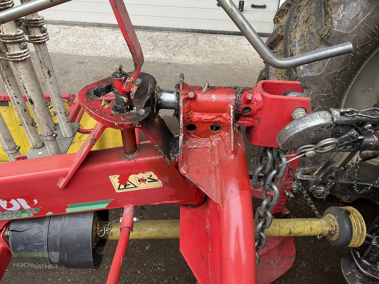 Schwader типа Pöttinger Euro Top 380 N, Gebrauchtmaschine в Kronstorf (Фотография 5)