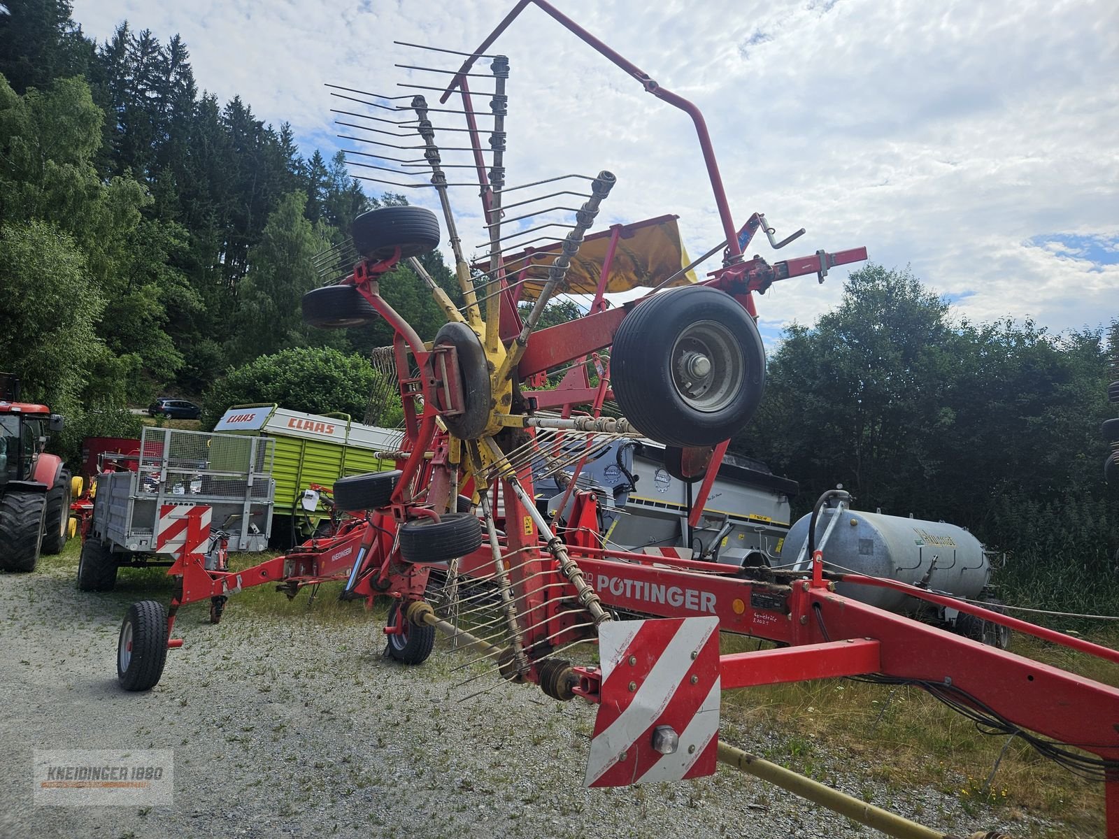 Schwader des Typs Pöttinger Euro Top 651, Gebrauchtmaschine in Altenfelden (Bild 1)