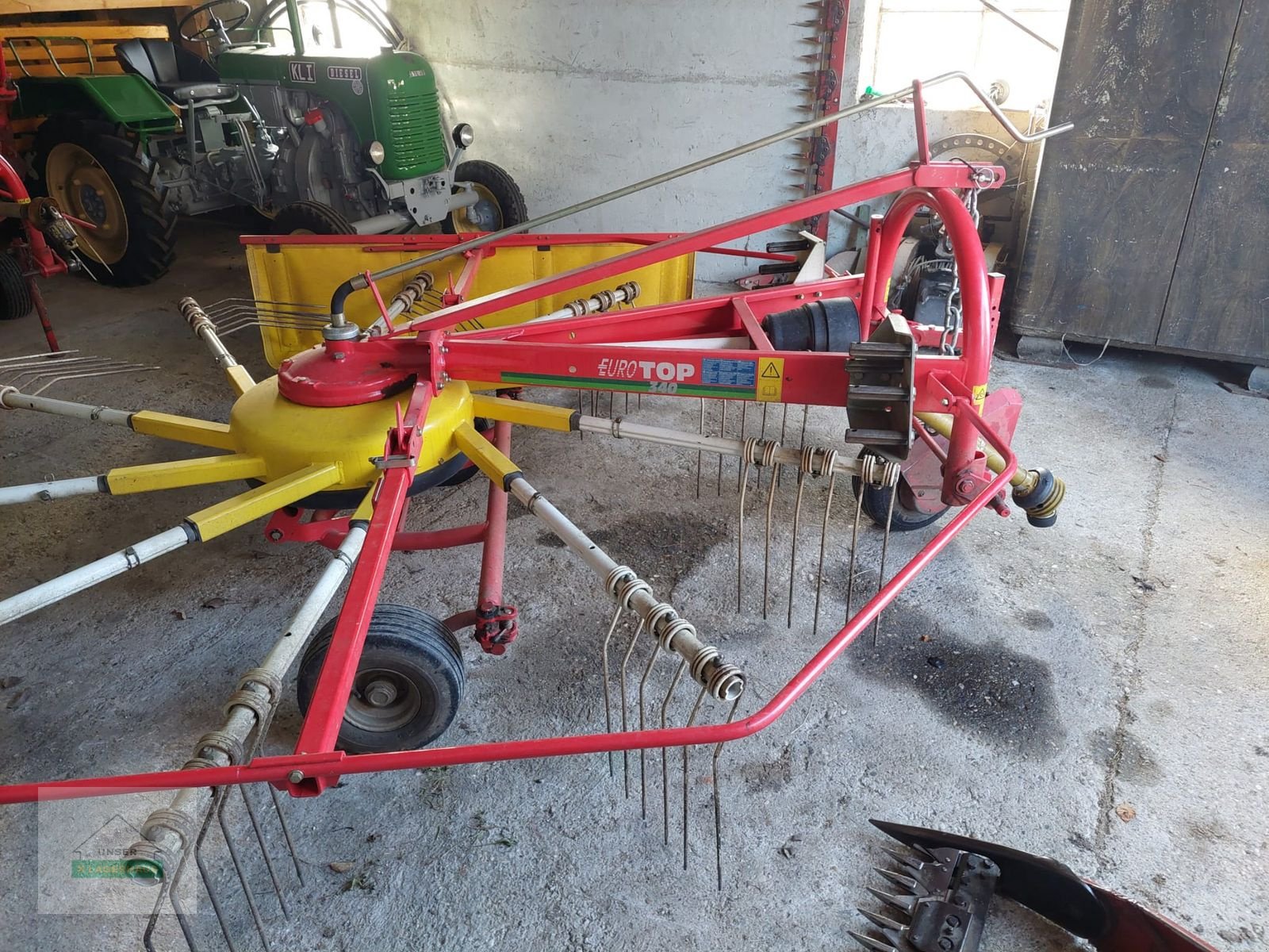 Schwader des Typs Pöttinger EUROTOP 340, Gebrauchtmaschine in Freistadt (Bild 3)