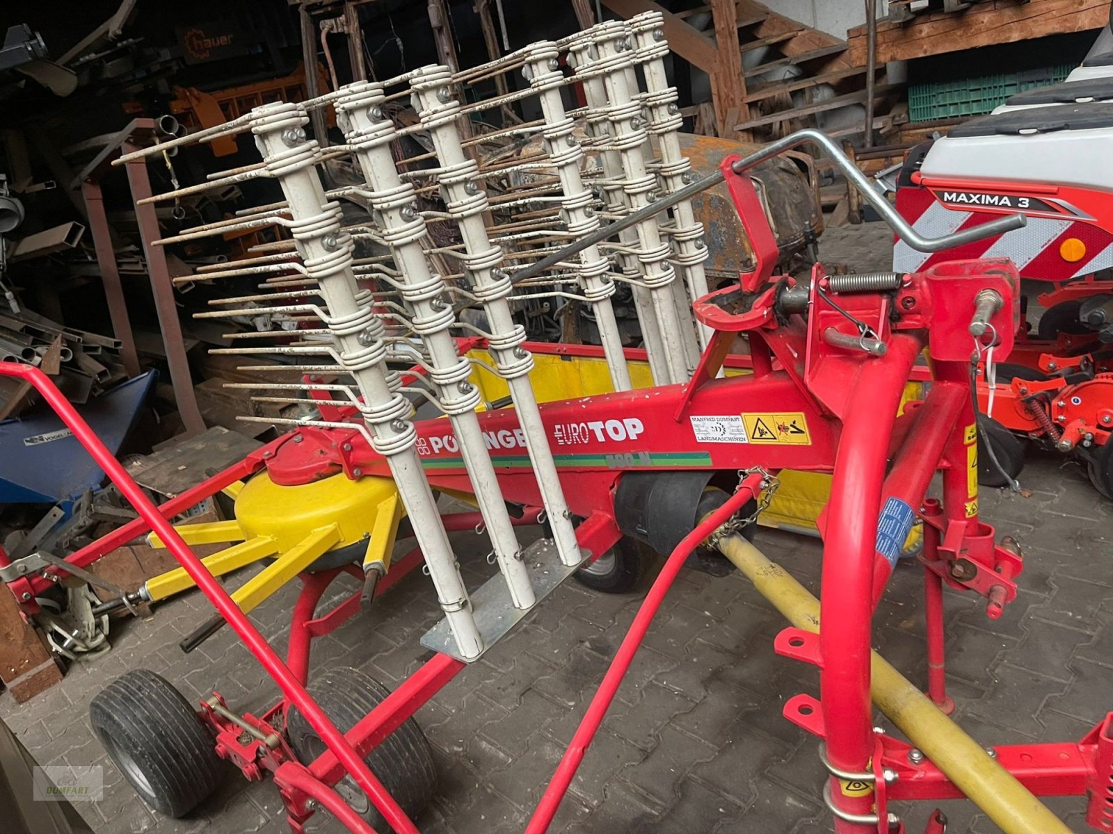 Schwader of the type Pöttinger Eurotop 380 N, Gebrauchtmaschine in Bad Leonfelden (Picture 1)