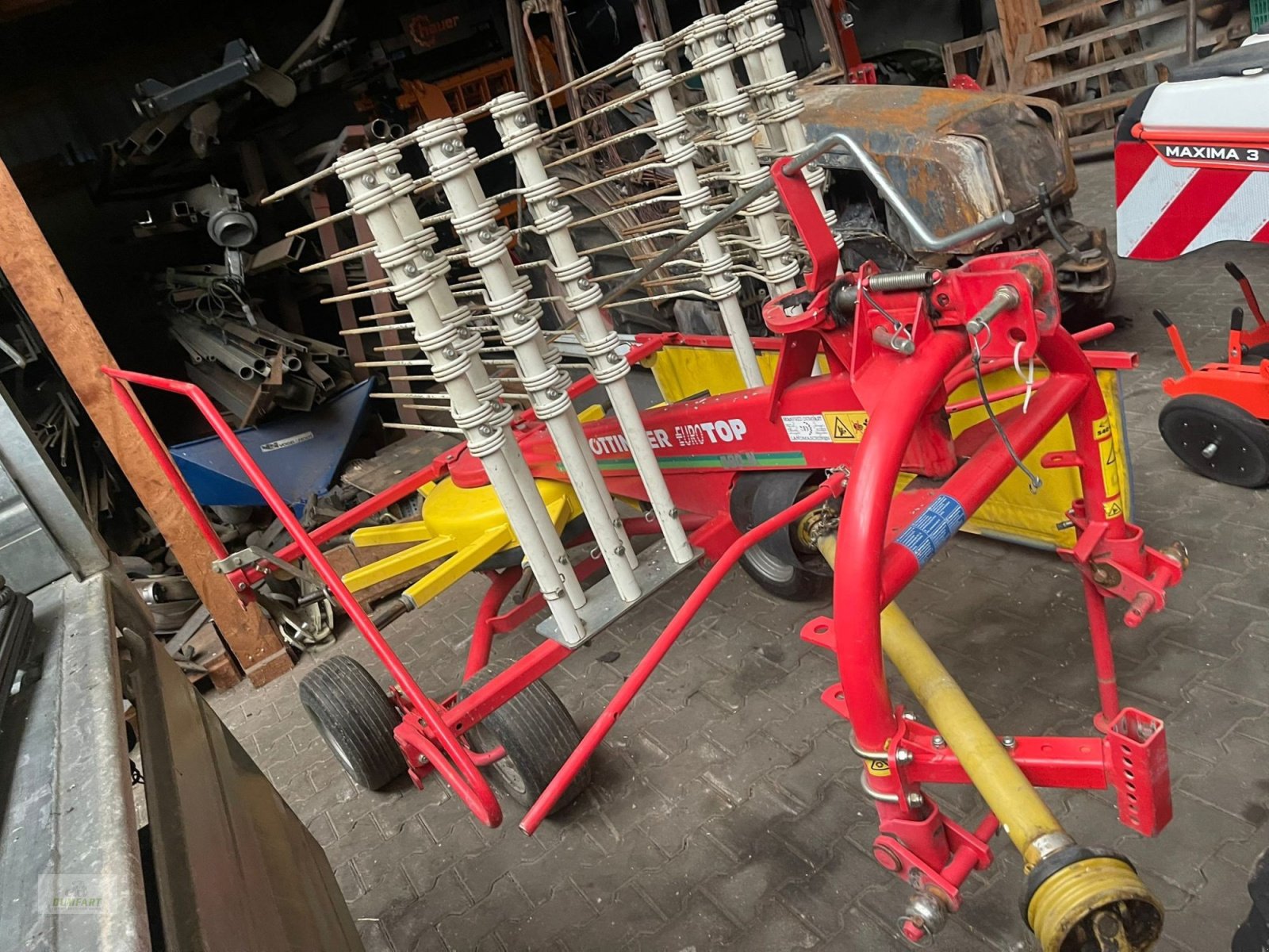 Schwader of the type Pöttinger Eurotop 380 N, Gebrauchtmaschine in Bad Leonfelden (Picture 3)