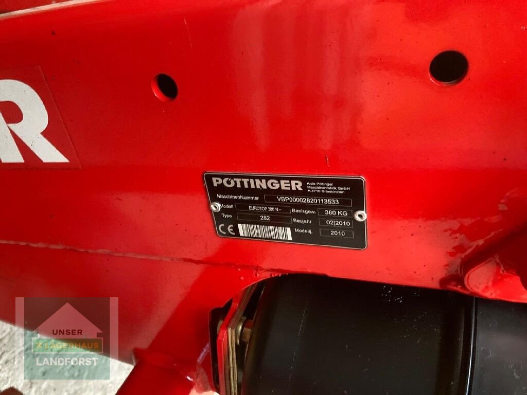 Schwader des Typs Pöttinger Eurotop 380, Gebrauchtmaschine in Kapfenberg (Bild 13)