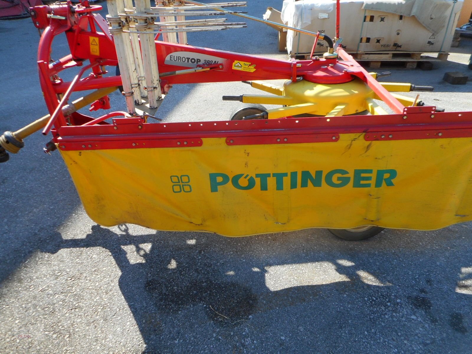 Schwader des Typs Pöttinger Eurotop 380N, Gebrauchtmaschine in Bad Vigaun (Bild 4)