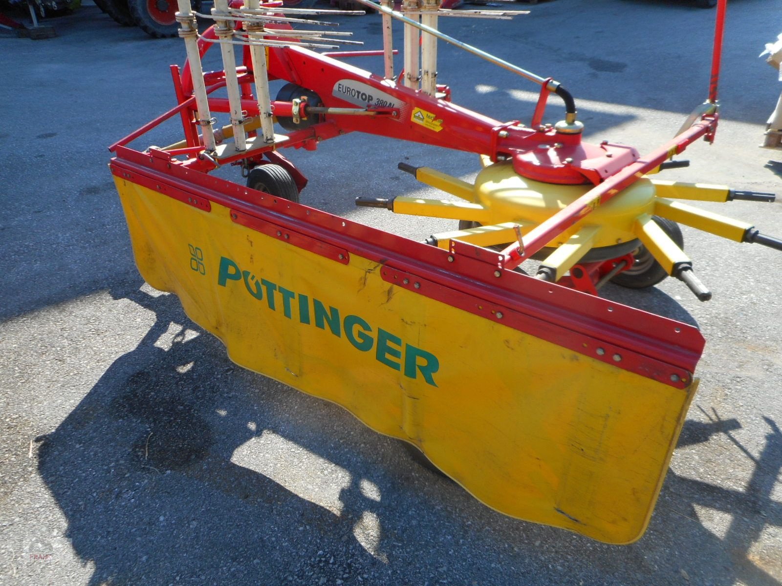 Schwader des Typs Pöttinger Eurotop 380N, Gebrauchtmaschine in Bad Vigaun (Bild 3)