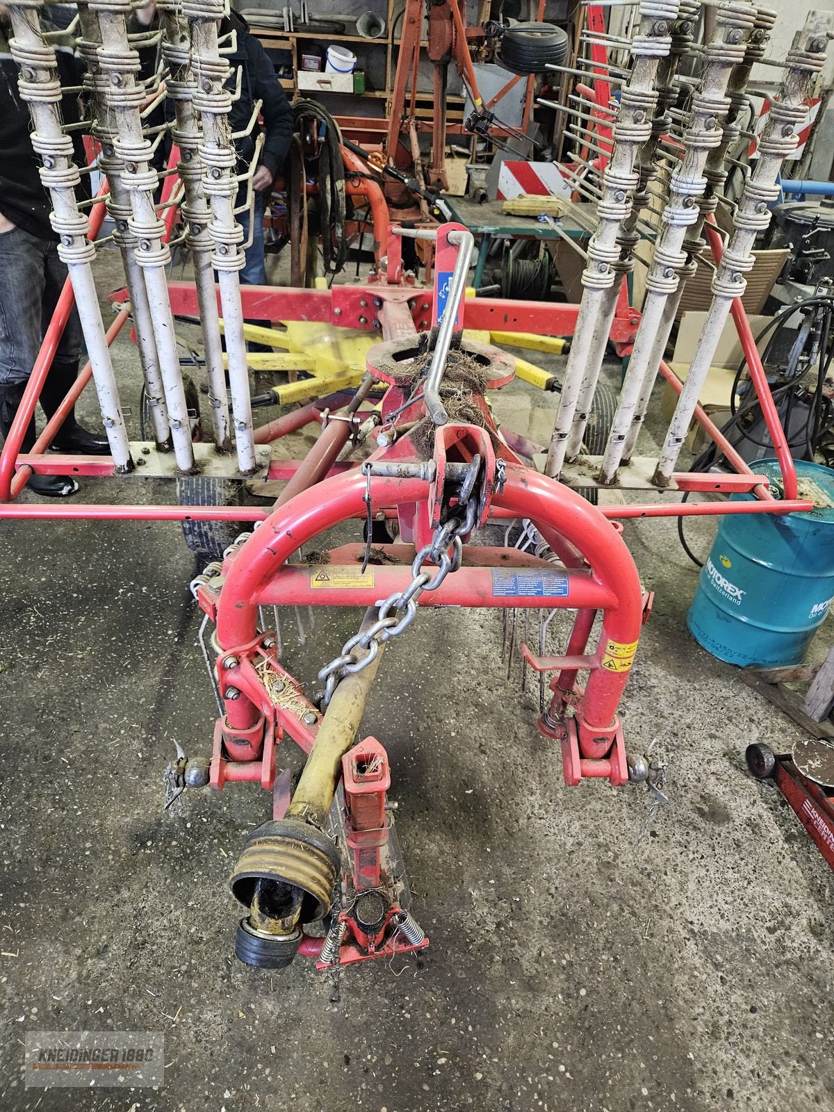 Schwader des Typs Pöttinger Eurotop 421 N, Gebrauchtmaschine in Altenfelden (Bild 2)