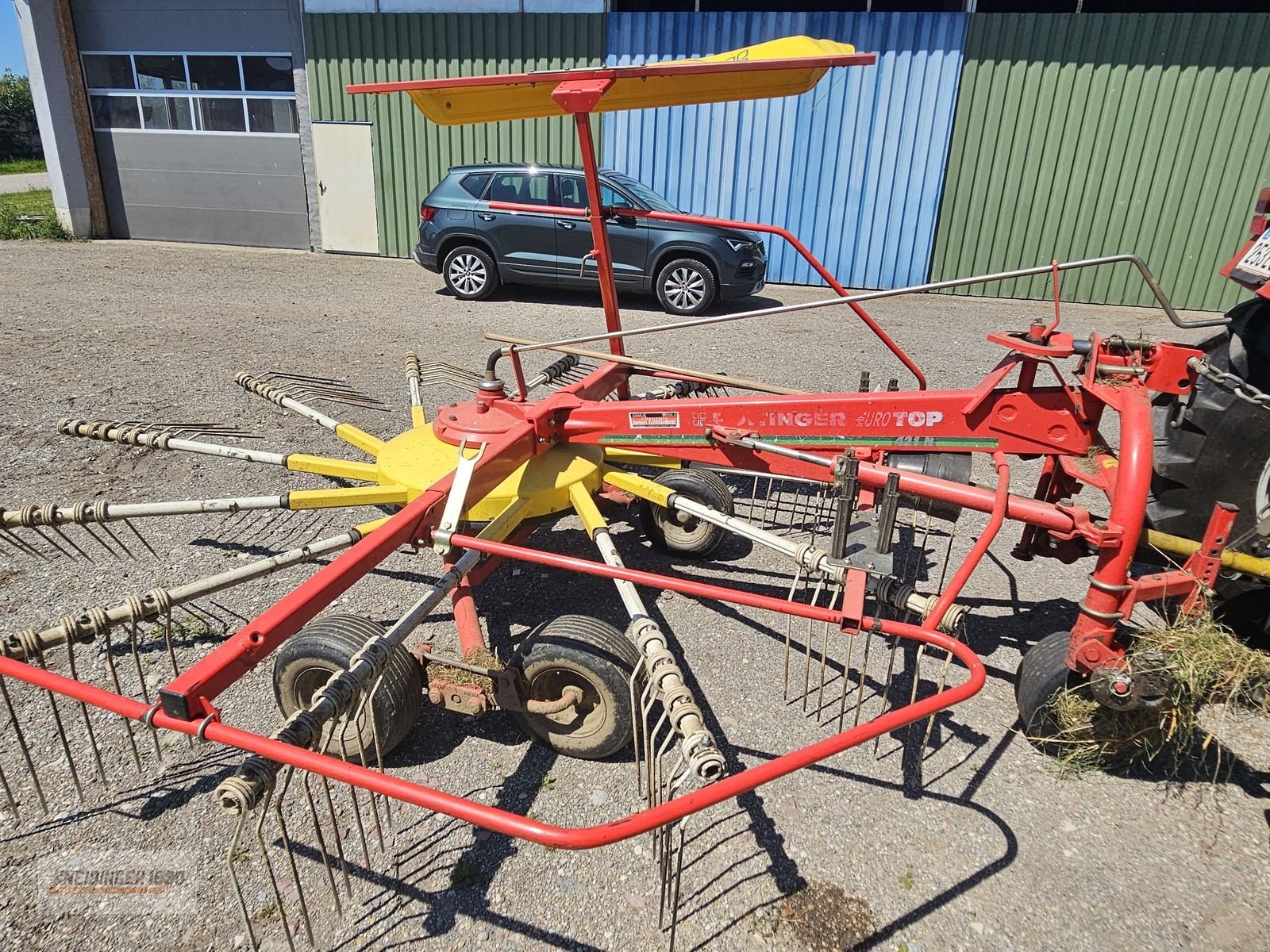 Schwader des Typs Pöttinger Eurotop 421 N, Gebrauchtmaschine in Altenfelden (Bild 5)