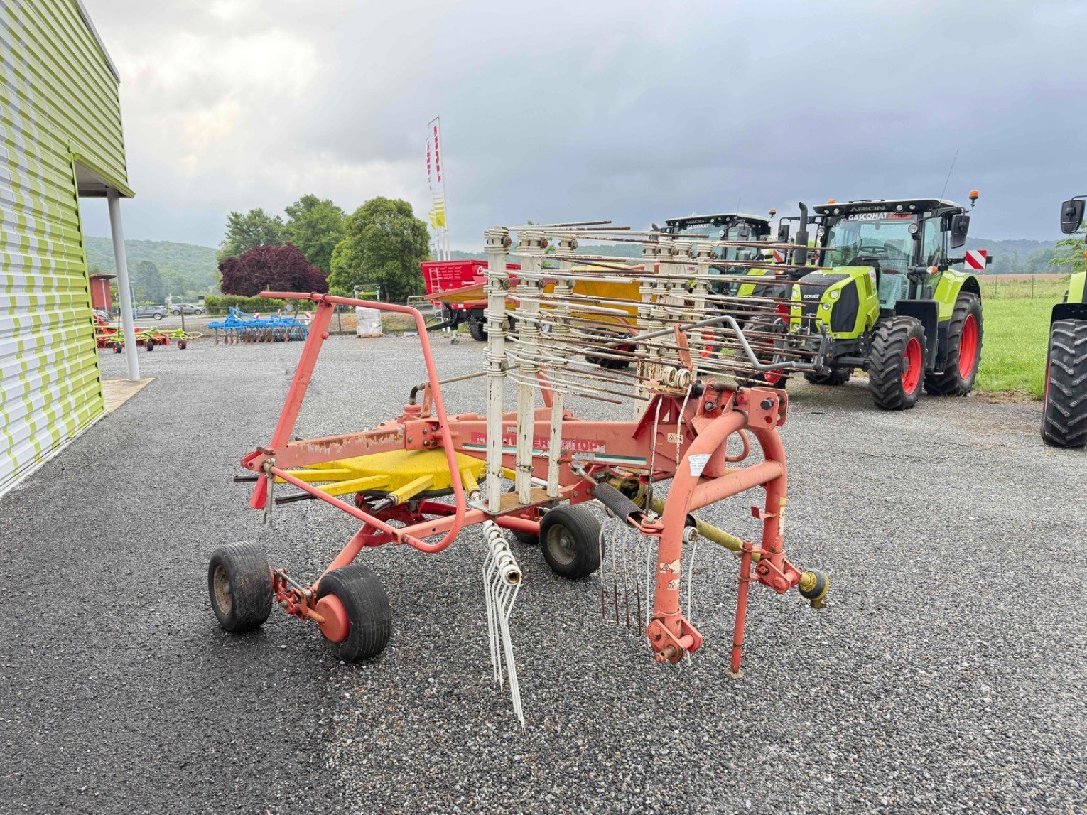 Schwader des Typs Pöttinger EUROTOP 421 N, Gebrauchtmaschine in ST ELIX THEUX (Bild 10)