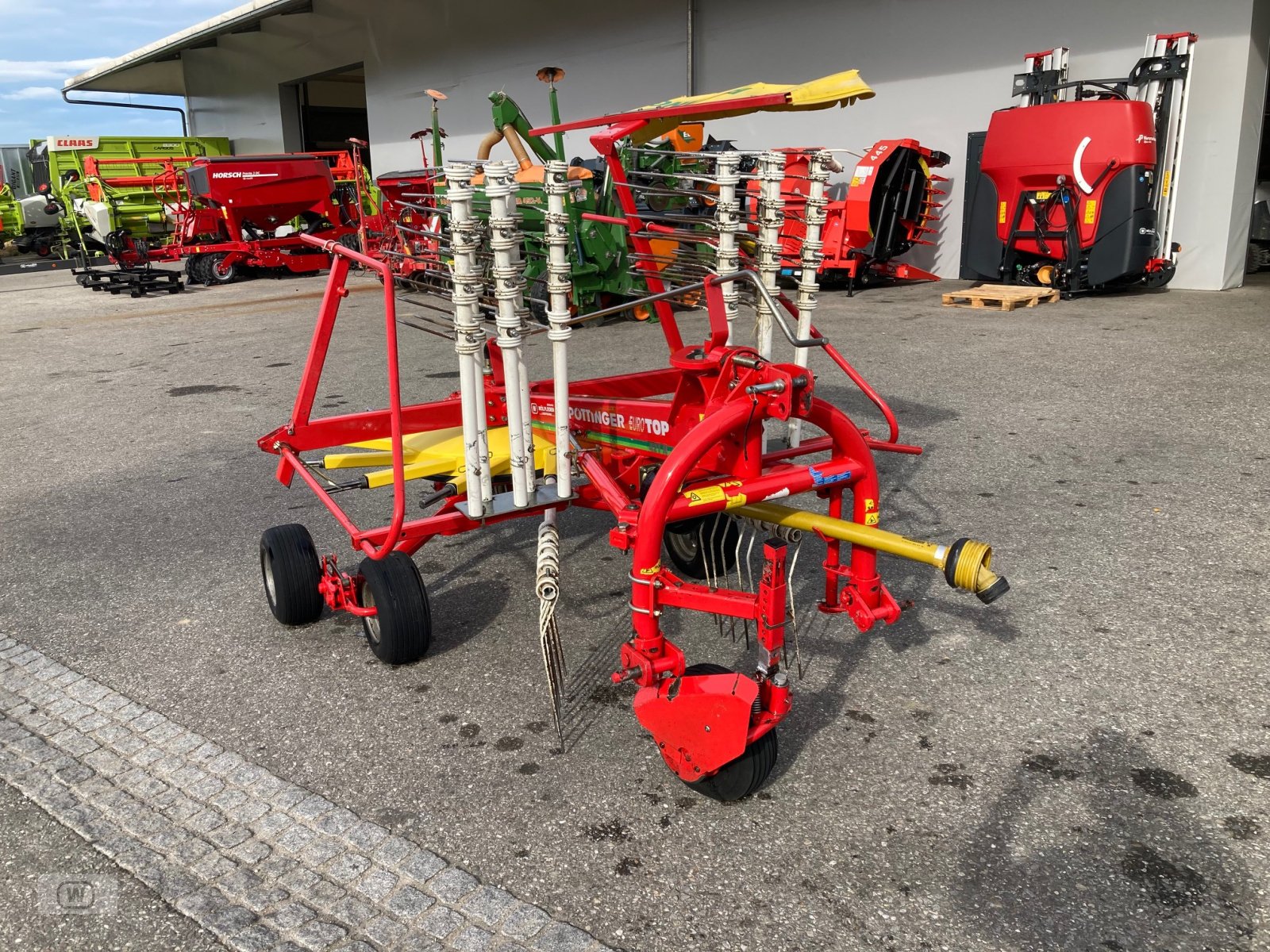 Schwader des Typs Pöttinger Eurotop 421 N, Gebrauchtmaschine in Zell an der Pram (Bild 3)